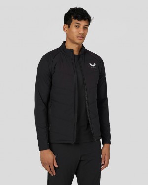 Castore Active Hybrid Jacket Negras | PQJN-32709