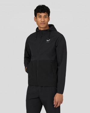 Castore Active Lightweight Woven Jacket Negras | XJUA-09865