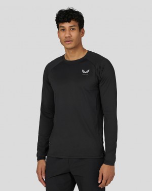 Castore Active Performance Long Sleeve T-Shirt Negras | DSTL-79346