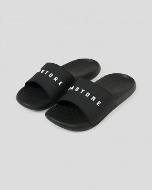 Castore Active Sliders Negras | TQNA-04372
