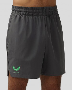 Castore Adapt 7” Stretch Woven Shorts Gunmetal | FJBO-19568