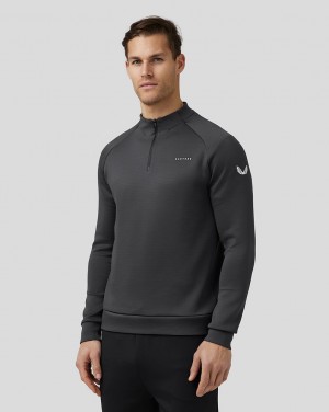 Castore Aeroscuba 1/4 Zip Gunmetal | SIUW-01927