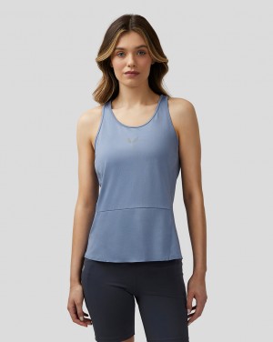 Castore Apex Lightweight Panelled Tank Top Azules | EURA-97832