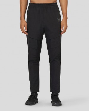 Castore Flex Woven Cargo Joggers Negras | BUWM-71093