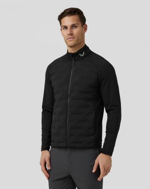 Castore Golf Hybrid Jacket Negras | BHAU-73405