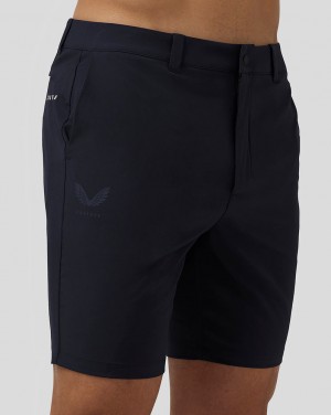 Castore Golf Water-Resistant Shorts Azul Marino | WONA-61048
