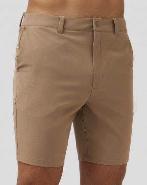 Castore Golf Water-Resistant Shorts Clay | JSIL-52976