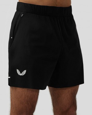Castore Zone Lightweight Ventilated (6”) Training Shorts Negras | ARTJ-20759