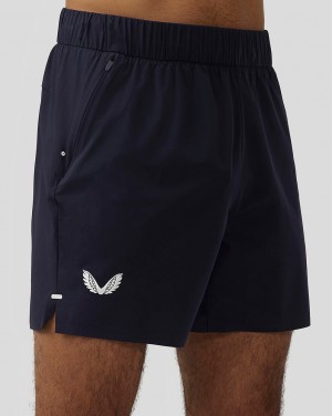 Castore Zone Lightweight Ventilated (6”) Training Shorts Azul Marino | GCTI-01384